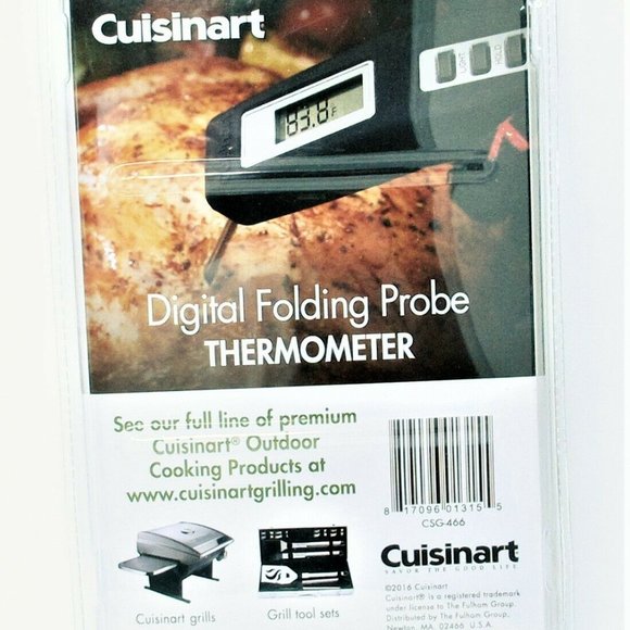 Cuisinart Digital Folding Probe Meat Thermometer, Brand New - Picture 3 of 4